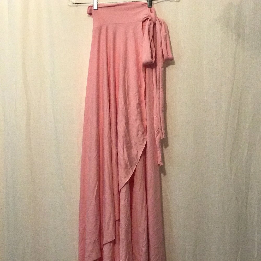 COPY - Nadia Tarr pink maxi dress